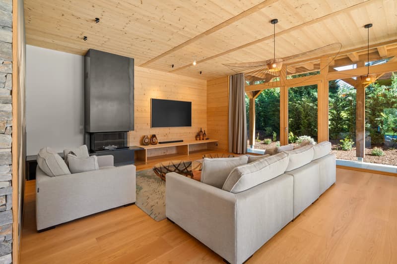 Chalet d'exception en bordure du Golf (2)