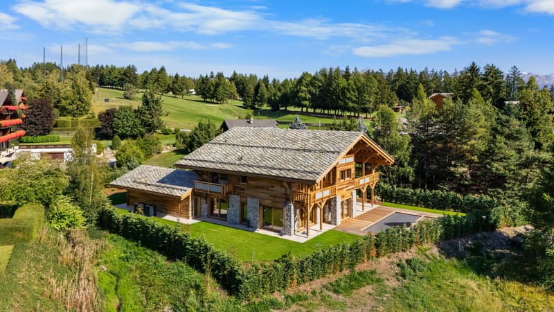 Chalet d'exception en bordure du Golf (12)