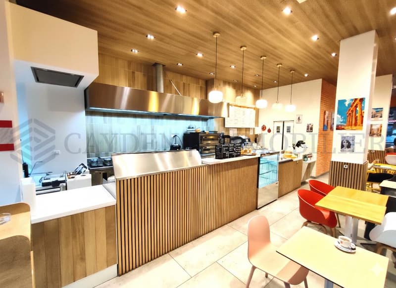 Exclusif! Fonds de commerce - Restaurant tout neuf, clé en main. (1)