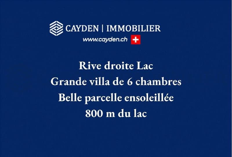 Villa 6 chambres à 800 m du lac ! (1)