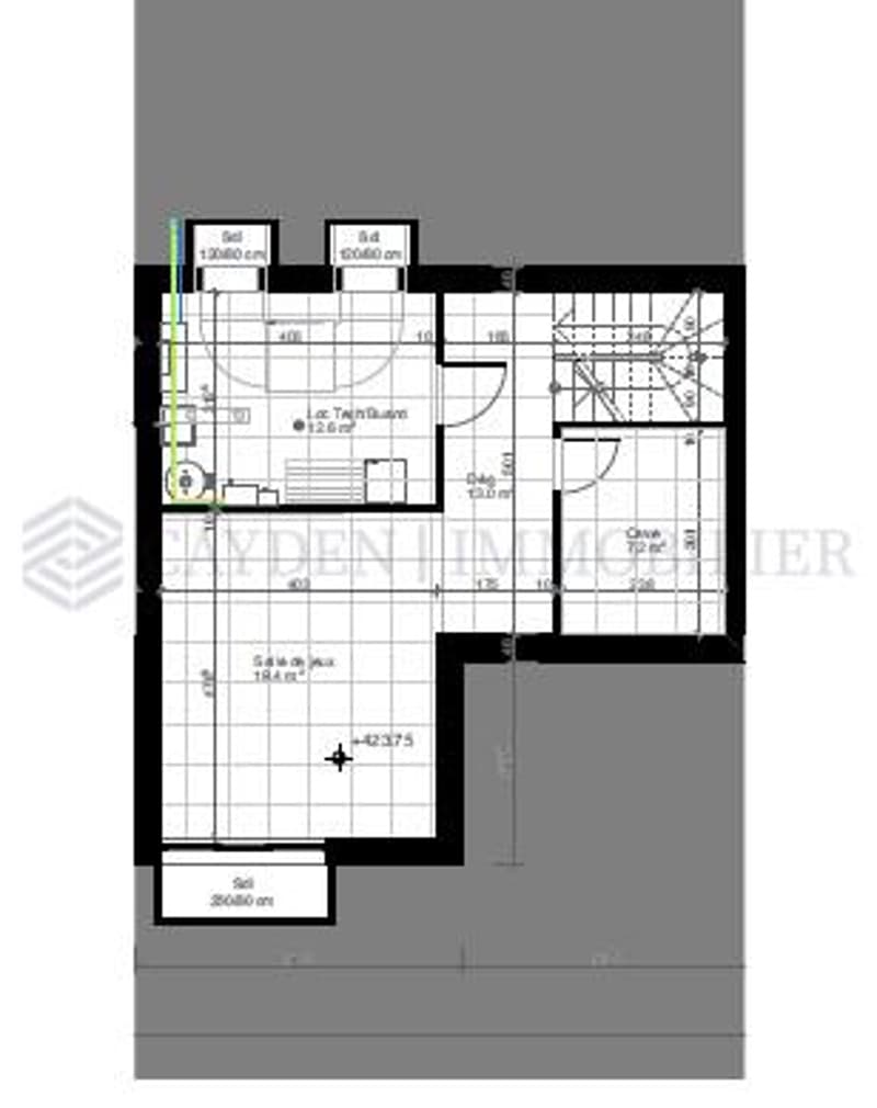 Villa A : Villa neuve contemporaine en pignon (11)