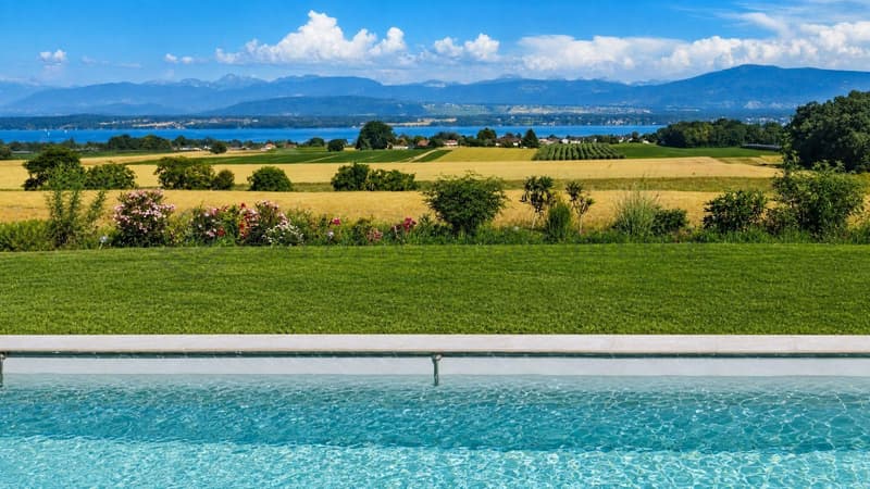 Propriété d'exception avec vue panoramique sur le lac Léman (1)