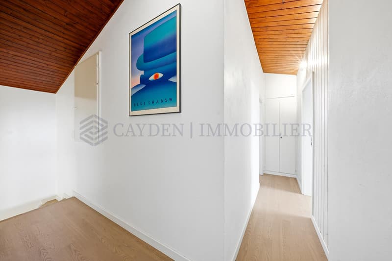 EN EXCLUSIVITE - Charmant attique avec vue lac et Mont-Blanc (9)