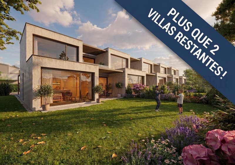 Villa C : Villa neuve contemporaine HPE à Veyrier ! (1)