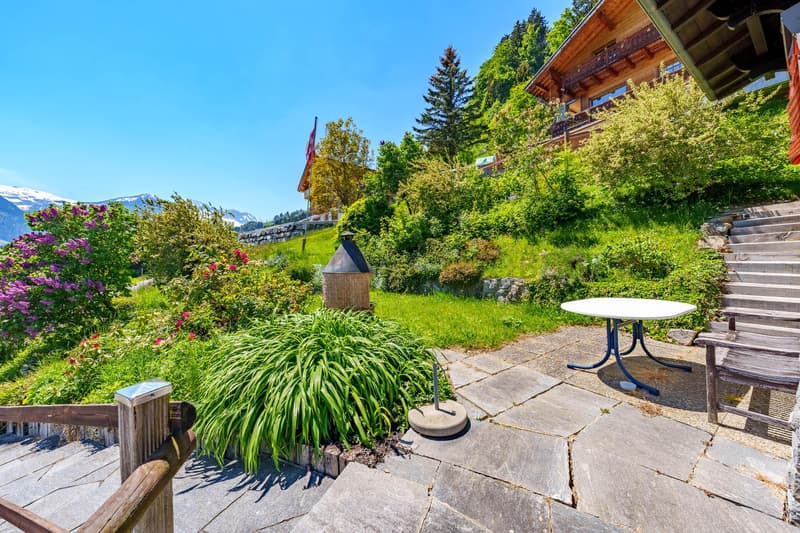 Chalet authentique, vue panoramique sur les montagnes (1)
