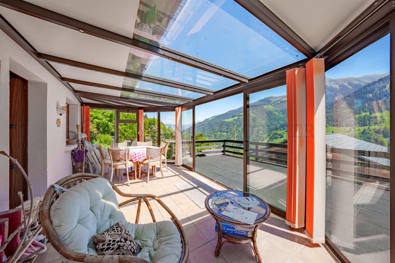 Chalet authentique, vue panoramique sur les montagnes (7)