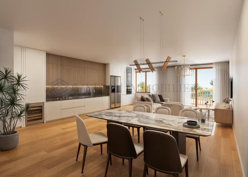 LE VAUD ? 3,5 PIÈCES AU REZ-DE-CHAUSSÉE ? 91 M² - LOT 1 (1)