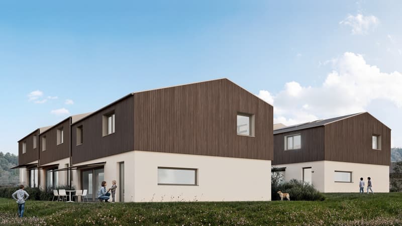 À vendre, Maison mitoyenne, 1616 Attalens, Réf Villa B3 (3)