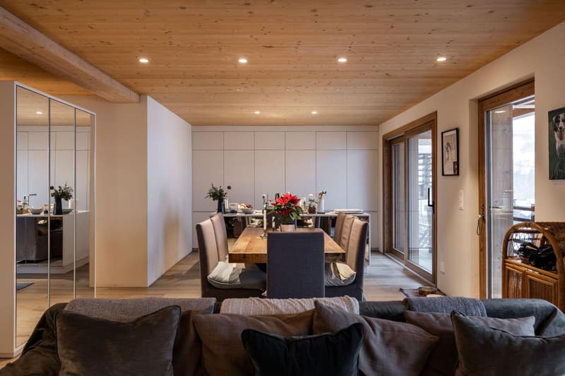 Appartement moderne de 3 chambres, au centre du Châble (4)