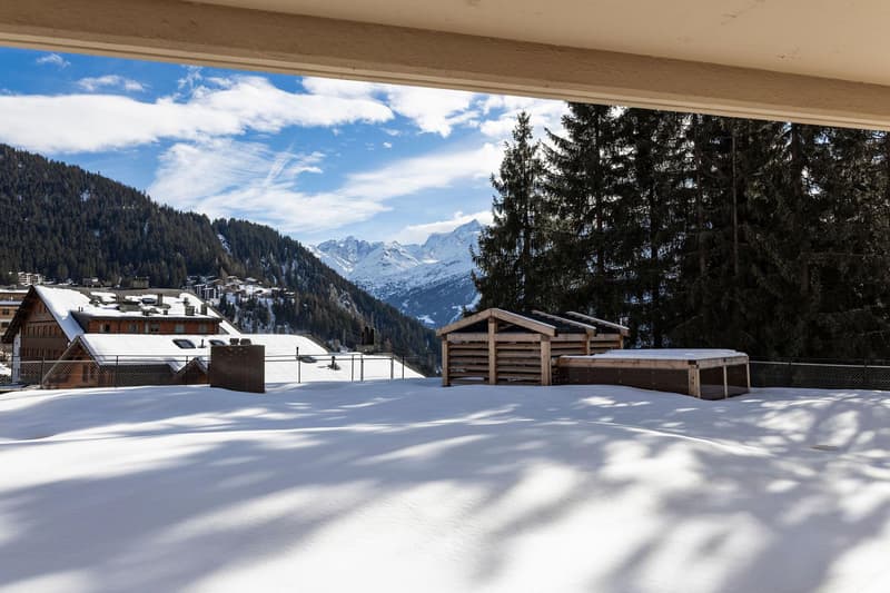 Un charmant appartement de 3 chambres avec terrasse au coeur de Verbier. (12)