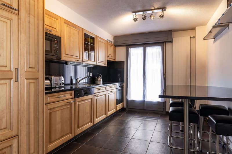 Un charmant appartement de 3 chambres avec terrasse au coeur de Verbier. (4)
