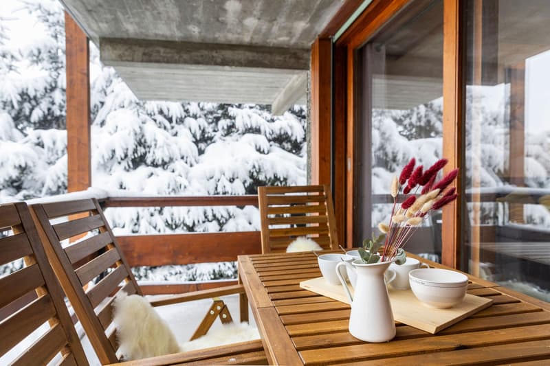LOCATION D'ÉTÉ disponible jusqu'au 30 novembre 2026 - Charmant appartement 1 chambre avec balcon au coeur de Verbier (2)