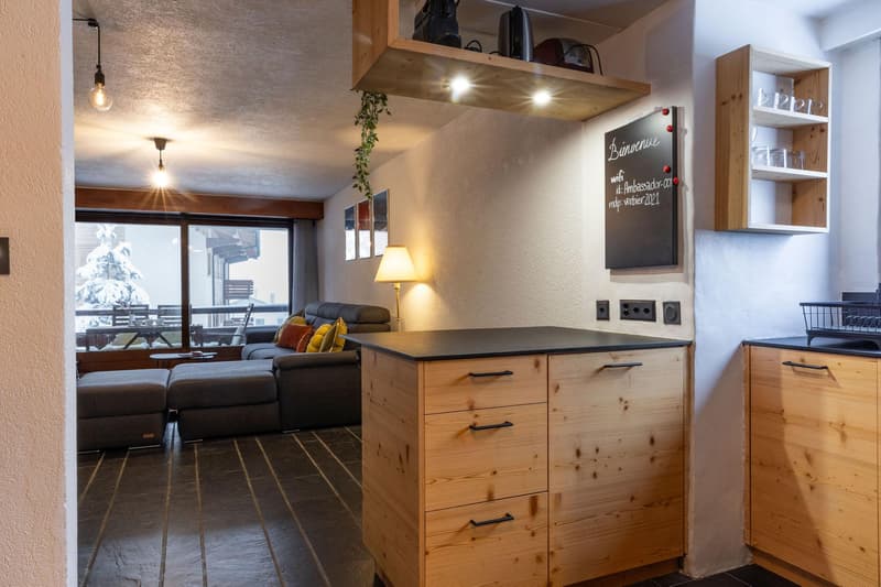 LOCATION D'ÉTÉ disponible jusqu'au 30 novembre 2026 - Charmant appartement 1 chambre avec balcon au coeur de Verbier (4)
