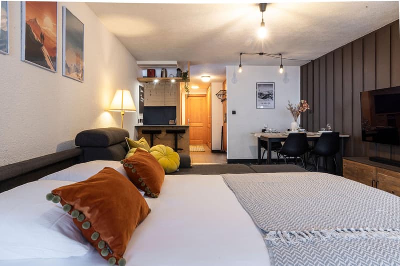 LOCATION D'ÉTÉ disponible jusqu'au 30 novembre 2026 - Charmant appartement 1 chambre avec balcon au coeur de Verbier (7)
