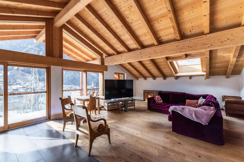 Penthouse de 5.5 pieces au Châble. (4)
