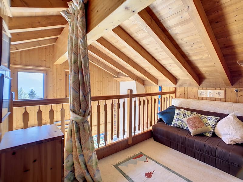 Charmant appartement de 3 chambres situé sur les hauteurs de Verbier, avec une vue imprenable depuis le balcon. (5)