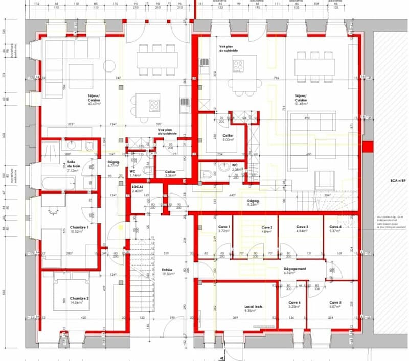 Appartement neuf en duplex de 3,5 pièces à Bioley-Magnoux (17)