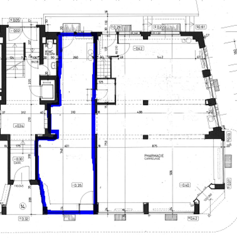 Commerce de 40 m² au cœur de Vevey (2)