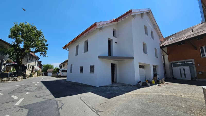 St-Saphorin-sur-Morges (7 minutes de Morges) : à louer magnifique appartement rénové de 3,5 pièces (12)