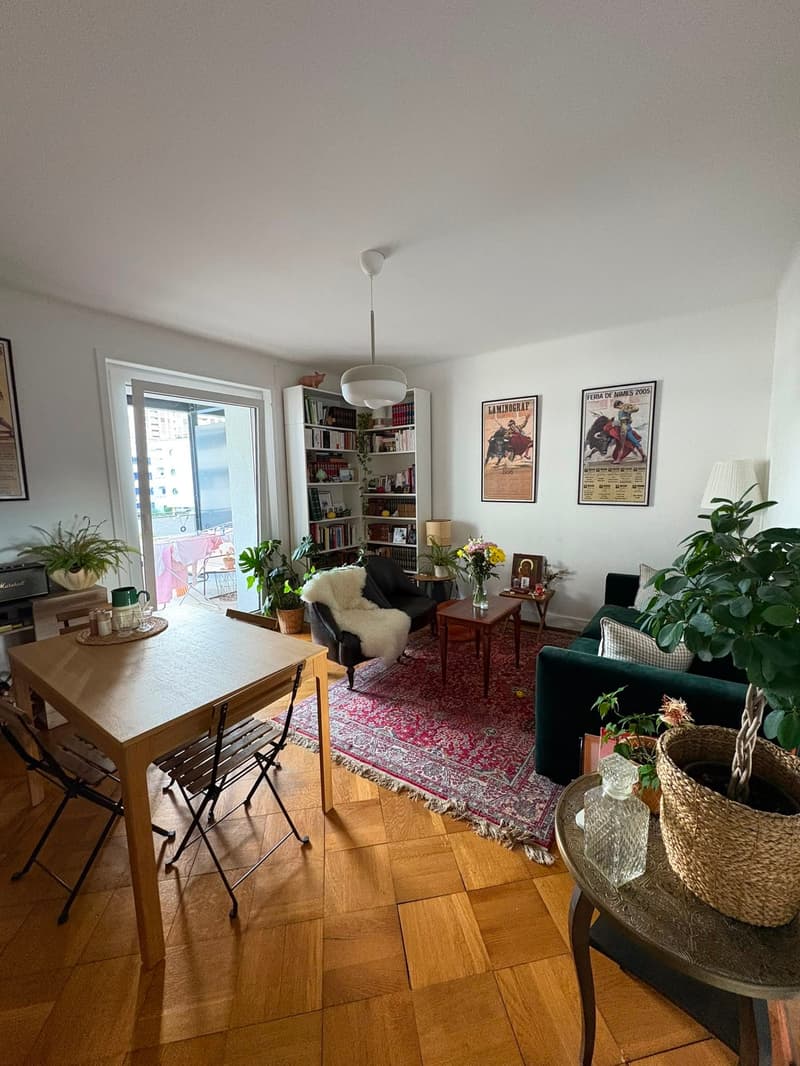Morges, centre ville : à louer bel appartement de 3,5 pièces avec balcon (1)