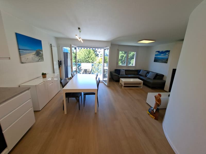 Morges, à louer magnifique appartement de 3,5 pièces lumineux avec balcon (1)