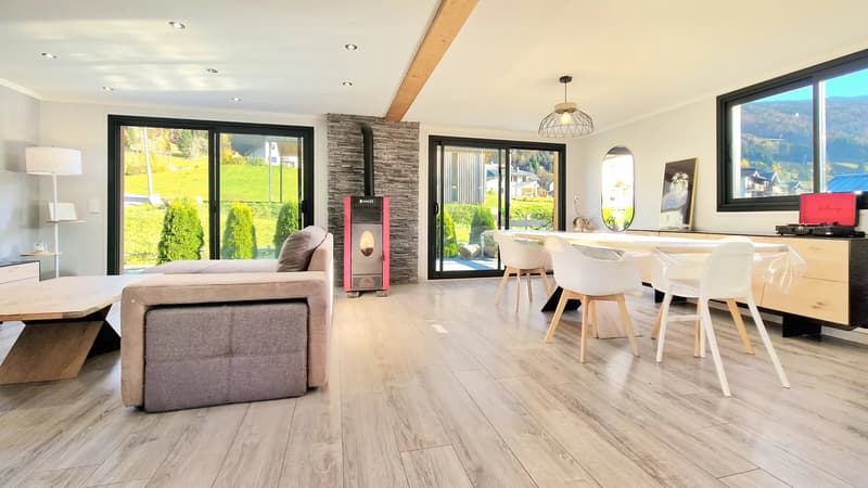Spacieux chalet moderne T9 à Mijoux (3)