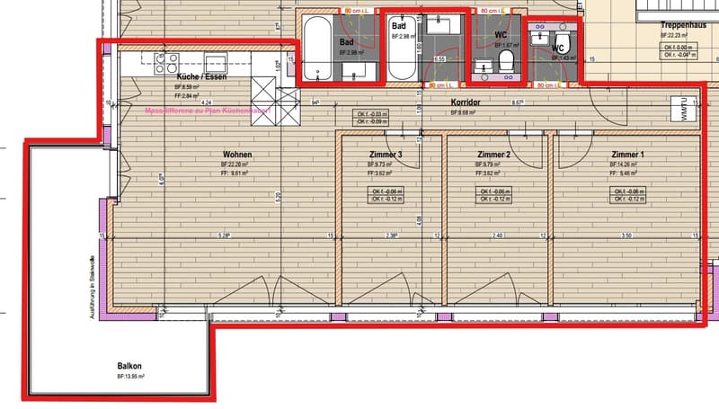 Zentral gelegene 4.5-Zimmerwohnung im Spiegel (12)