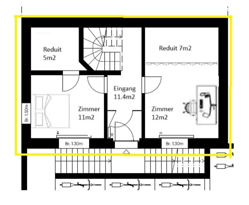 Charmante 3.5-Zimmer-Maisonette-Wohnung in Köniz (10)