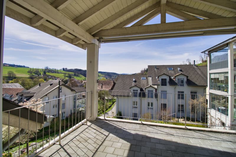 Helle und grosse 4.5-Zimmerwohnung mit wunderschönem Balkon (14)