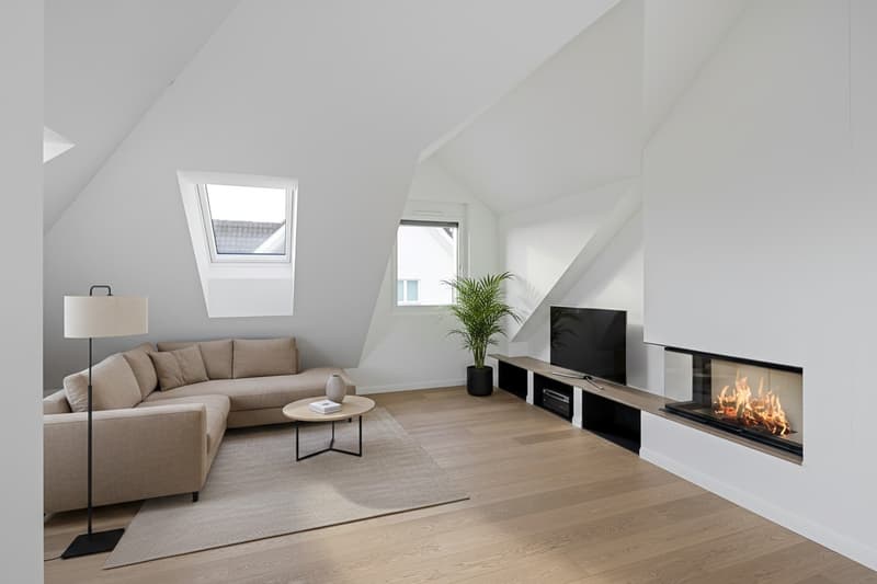 Wohnzimmer Cheminéeraum