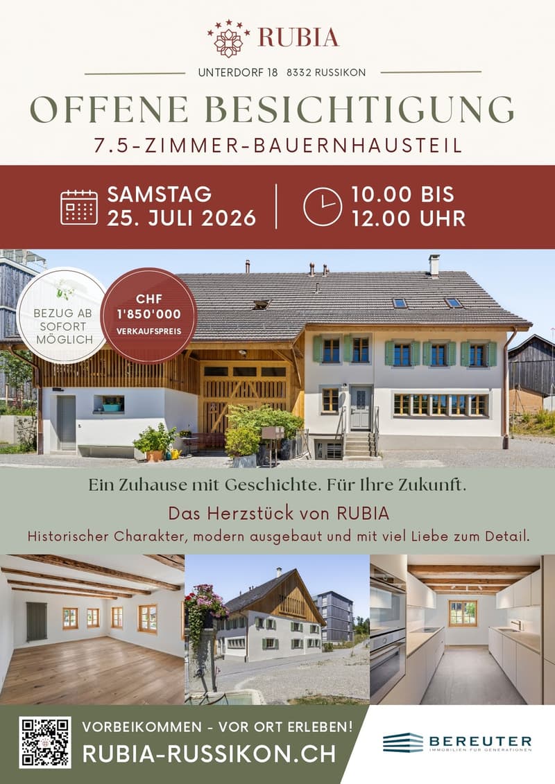 Tag der offenen Tür, Samstag, 25. Juli 2026, 10.00 bis 12.00 Uhr (1)