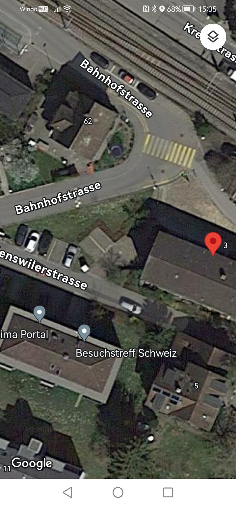 Ansicht Google Maps