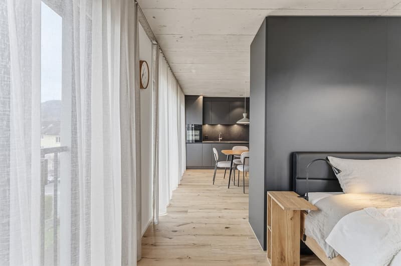 Neubau: Stilvoll möblierte 1.5-Zimmer-Wohnung (9)