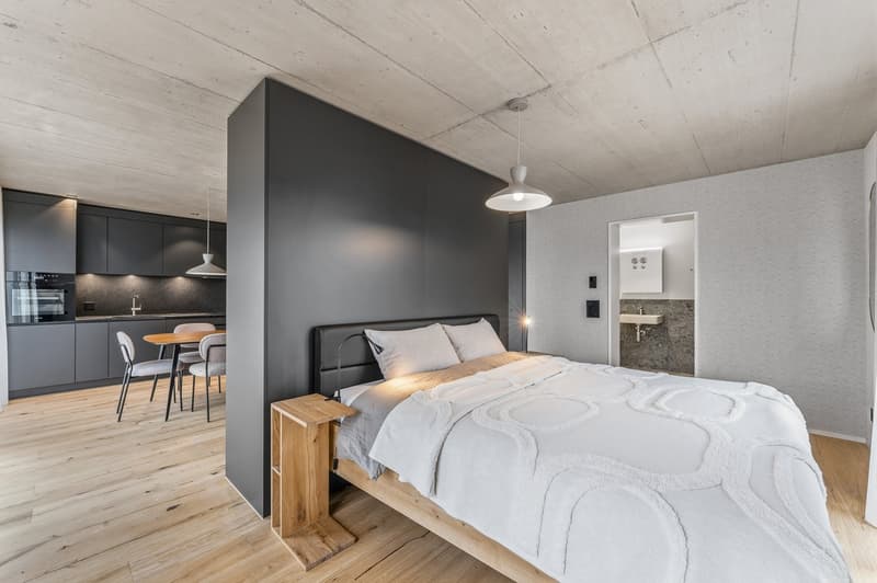 Neubau: Stilvoll möblierte 1.5-Zimmer-Wohnung (10)