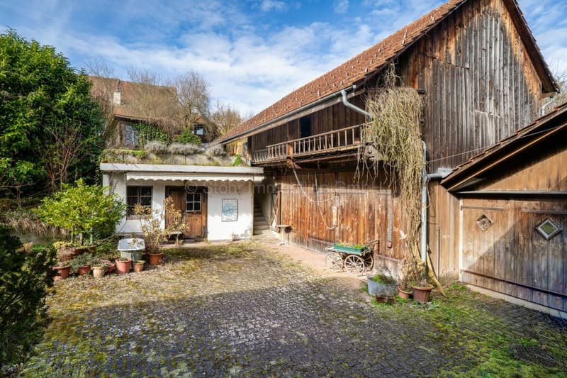 Bauland in Brütten mit historischem Bauernhaus und Entwicklungspotenzial (2)