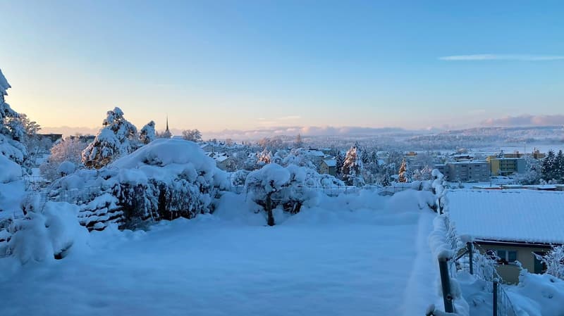 Charmante 4-Zimmer-Maisonette-Wohnung mit Garten und Aussicht in die Berge in Gossau ZH (9)