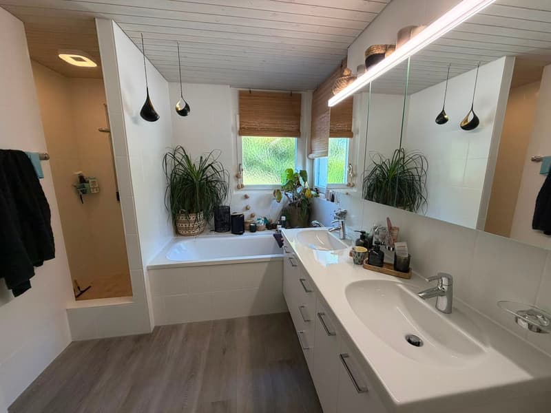 Charmante 4-Zimmer-Maisonette-Wohnung mit Garten und Aussicht in die Berge in Gossau ZH (15)