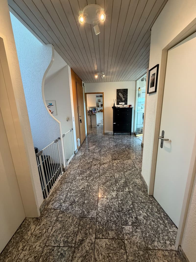 Charmante 4-Zimmer-Maisonette-Wohnung mit Garten und Aussicht in die Berge in Gossau ZH (11)