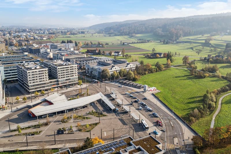Attraktive und flexible Büroflächen direkt am Bahnhof Stettbach! (2)