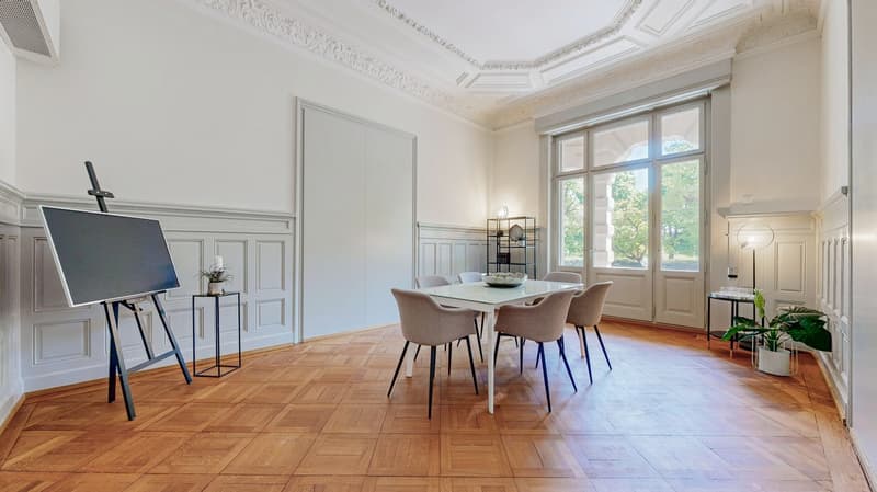 Prestigeträchtig arbeiten -  Letze Büroflächen im Weissen Schloss am Zürichsee! (4)