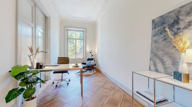 Prestigeträchtig arbeiten -  Letze Büroflächen im Weissen Schloss am Zürichsee! (14)