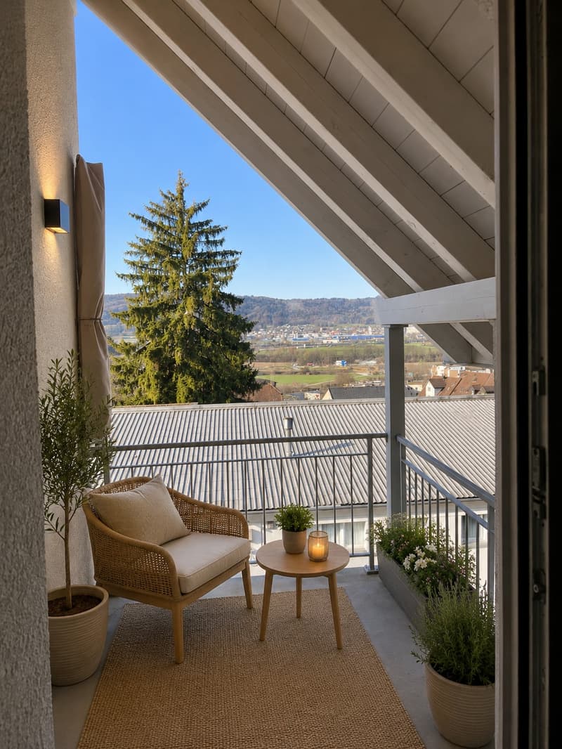 Charmante 3.5-Zimmer-Duplex-Wohnung in Oetwil an der Limmat (4)