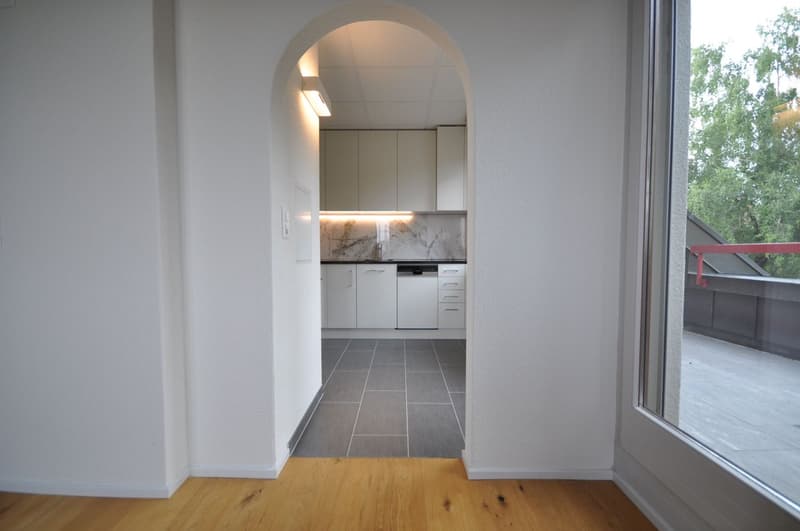 Kürzlich sanierte 1.5-Zimmer-Dachwohnung mit Balkon (4)