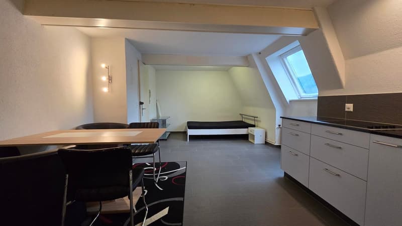 Charmante 1-Zimmer-Dachwohnung im Herzen von Lachen (2)