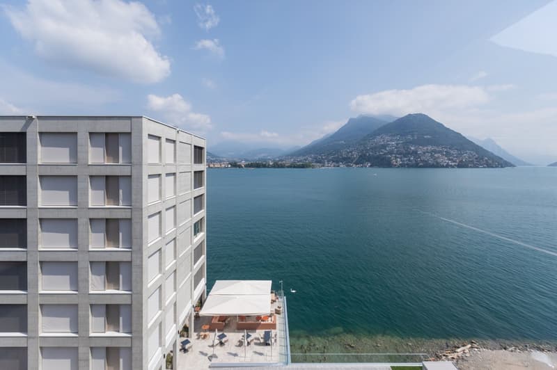 Luminoso appartamento di 2.5 locali con vista lago a Paradiso (7)