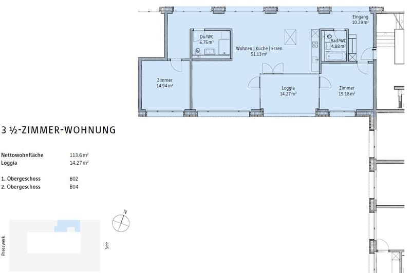 113 m² zum Wohlfühlen – grosszügig wohnen am Bodensee mit Wellness & Fitness (11)
