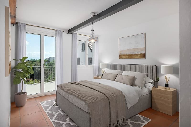 Wohnhaus mit einer 3½ und einer 2½-Zimmer-Wohnung mit Seesicht (7)
