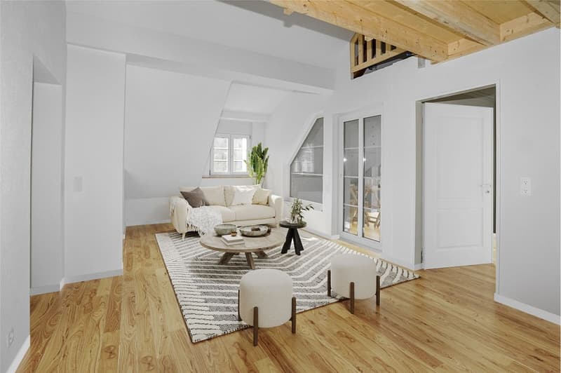 Grosse 4½-Zimmer Dachmaisonette (2)