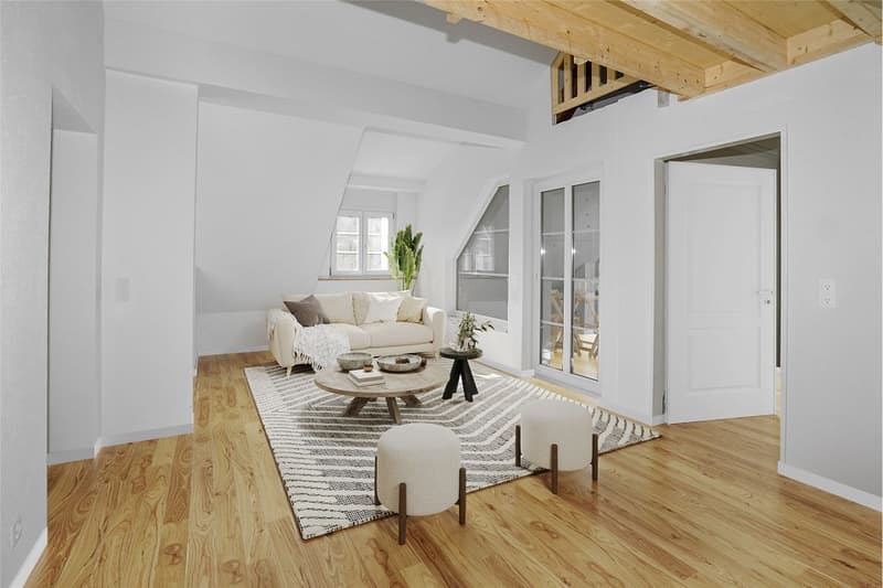 Grosse 4½-Zimmer Dachmaisonette (2)