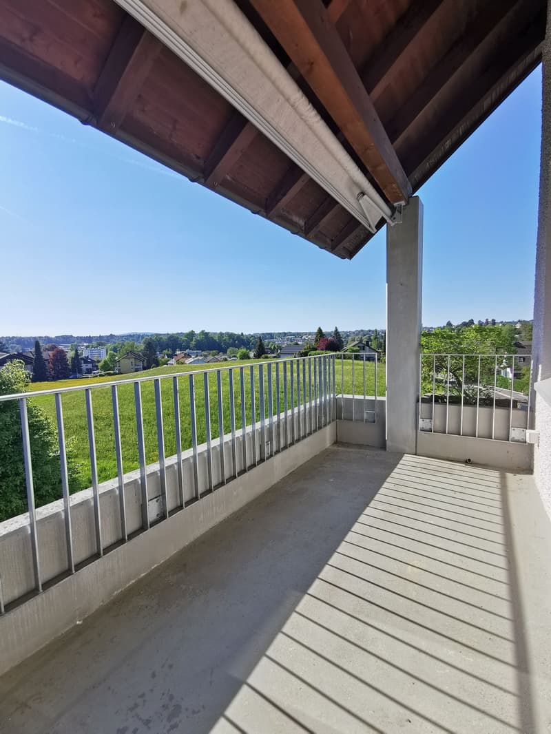 Grosszügige 4.5-Zimmer-Wohnung mit Balkon und Weitblick in Rüti ZH (1)